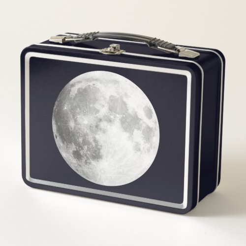Full Moon Metal Lunchbox