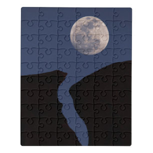 Full Moon Monument Valley, Arizona Jigsaw Puzzle