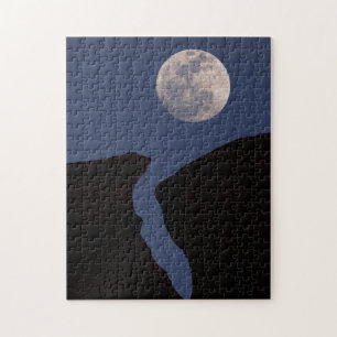 Full Moon Monument Valley, Arizona Jigsaw Puzzle
