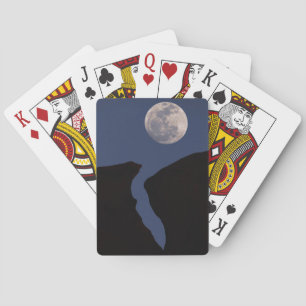 Full Moon Monument Valley, Arizona Poker Cards