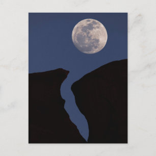 Full Moon   Monument Valley, Arizona Postcard