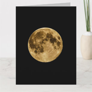 FULL MOON - MOON LOVER HAPPY BIG BIRTHDAY CARDS