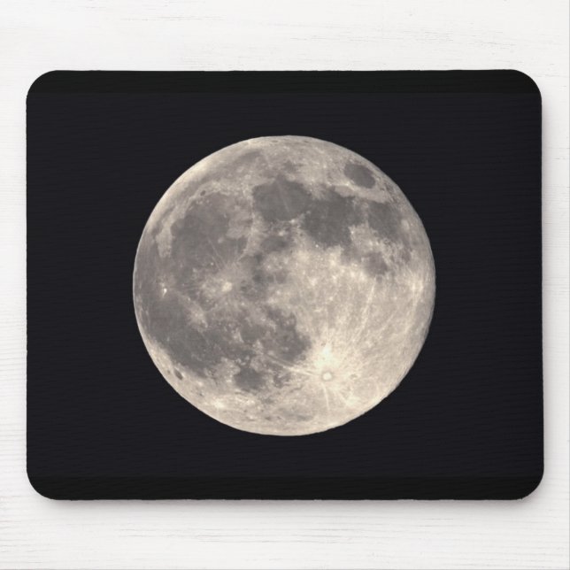 Full Moon Mousepad (Front)