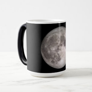 Full moon NASA image Color Morph Mug