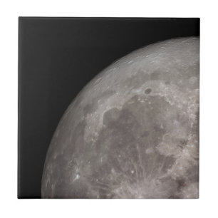 Full moon NASA image mosaic tile upper left corner