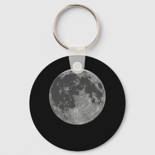 Full Moon Nature Keychain