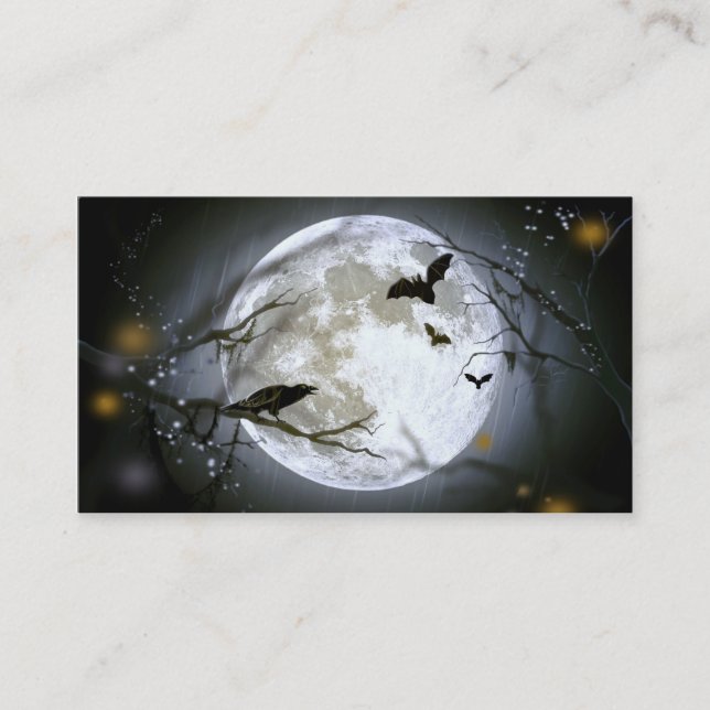 FULL MOON NIGHT too.jpg Business Card (Front)