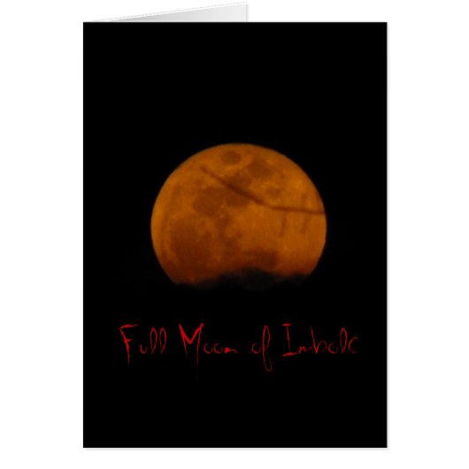 Full Moon of Imbolc Cards (Front)