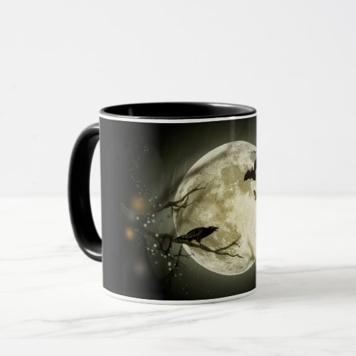 Full Moon on Halloween Mug