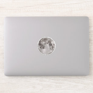Full moon on thre sky in the night sticker