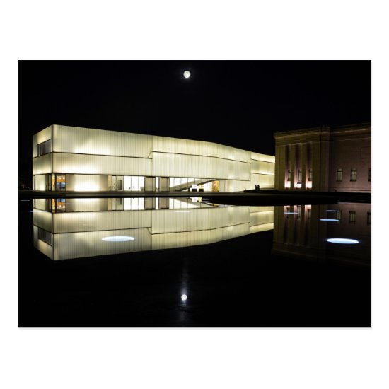 Full Moon over Nelson-Atkins Museum of Art Postcard