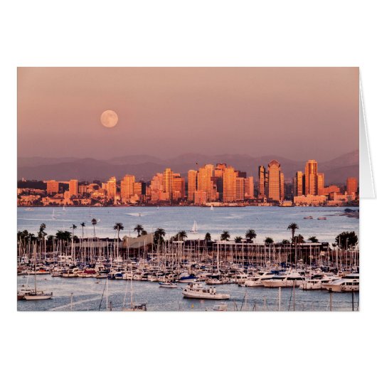 Full Moon over San Diego (Front Horizontal)