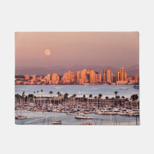 Full Moon over San Diego Doormat