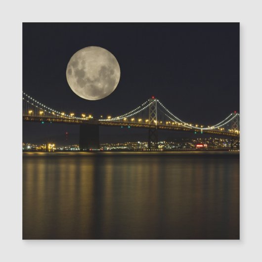 Full Moon Over the Bay Bridge (Front)