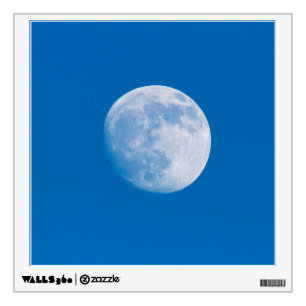 Full Moon Over The City Of Montreal Wall Decal