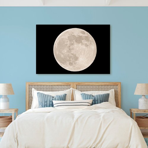 Full Moon over the Florida Keys Canvas Print