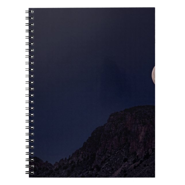 FULL MOON OVER THE MOUNTAIN NOTEBOOK (Front)