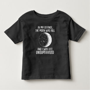 Full Moon Pagan Witch Wiccan Quote Toddler T-shirt
