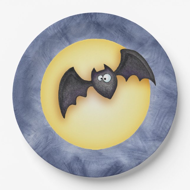 Full Moon Paper Plates (Front)
