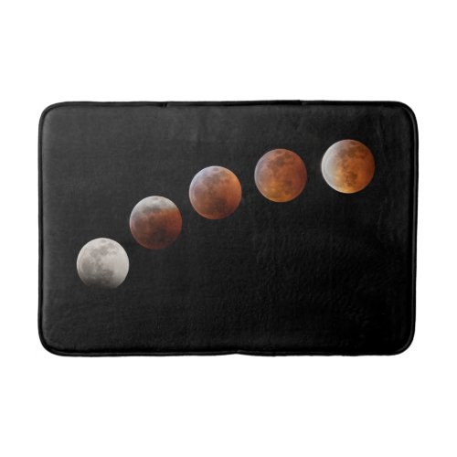 Full Moon Phases Total Lunar Eclipse  Colorado Bath Mat