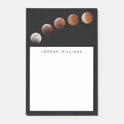 Full Moon Phases Total Lunar Eclipse  Colorado Post_it Notes