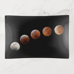 Full Moon Phases Total Lunar Eclipse Colorado Trinket Tray