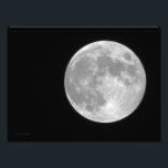 Full Moon Photo Print<br><div class="desc">A great shot, on a clear night not seen to often. Photo taken on the coast of Maine.</div>
