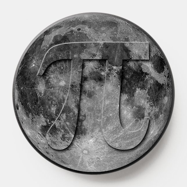 Full Moon Pi Day Fun PopSocket (Popsocket)