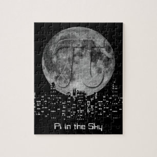 Full Moon Pi In The Sky Jigsaw Puzzle