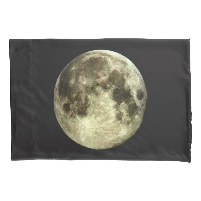 Full Moon Pillow Case (Front-Left)