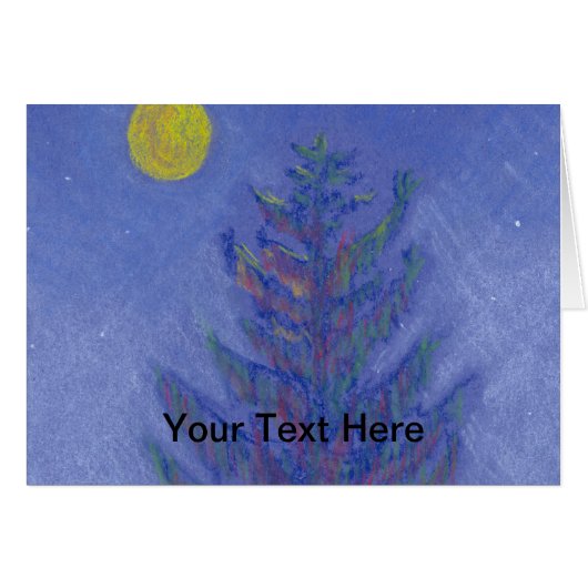 Full Moon Pine Cards (Front Horizontal)