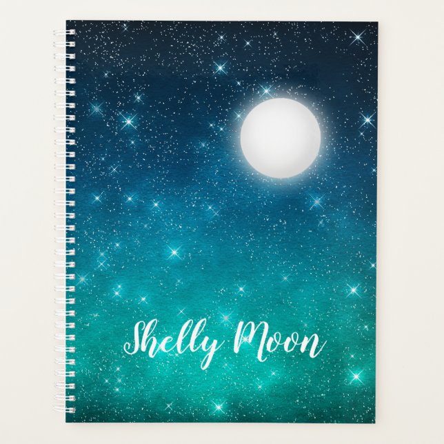 Full Moon Planner Twilight Stars (Front)