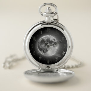 Full Moon Pocket Watch