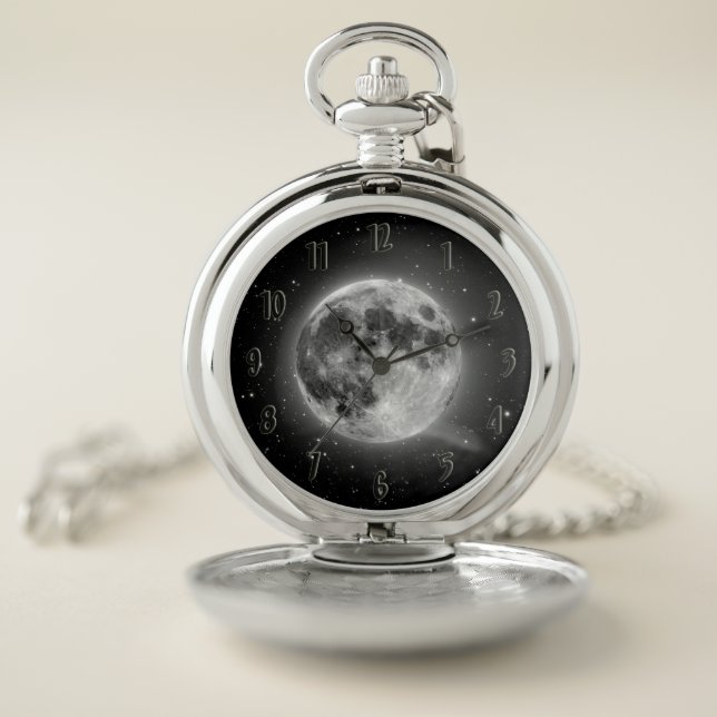 Full Moon Pocket Watch (Inside)