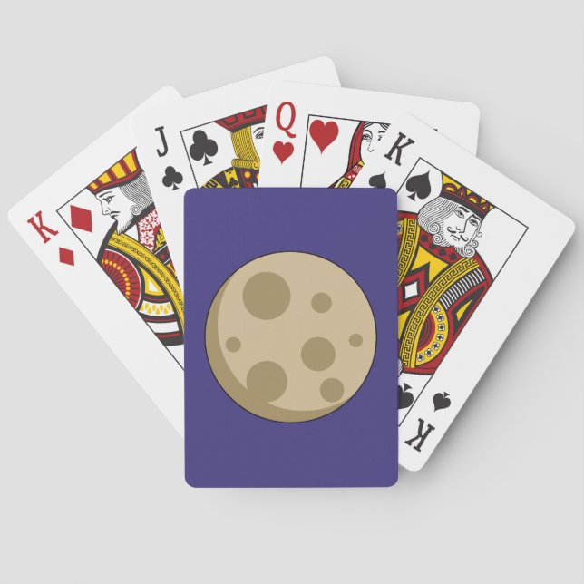 Full Moon Poker Cards (Back)