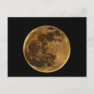 Full Moon Post Card