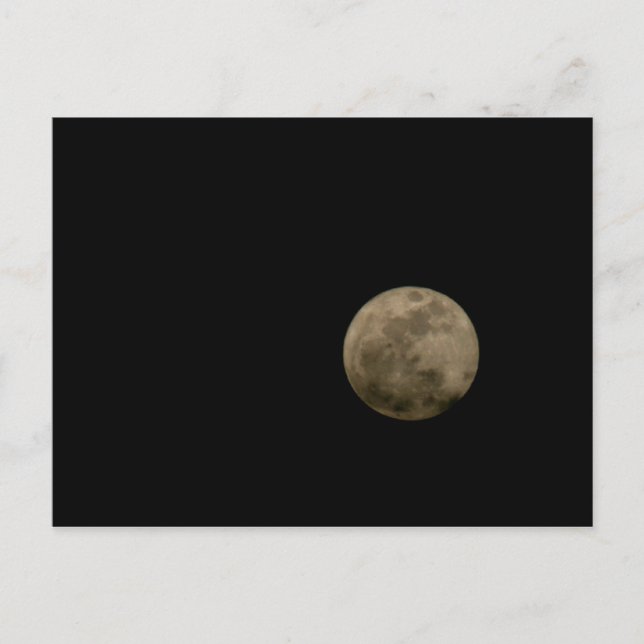 Full Moon Postcard (Front)