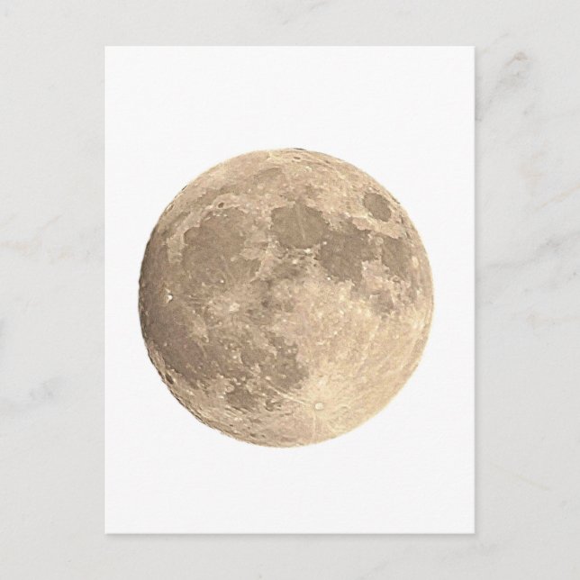 Full Moon Postcard (Front)