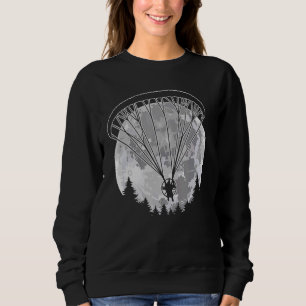 Full Moon Powerd Paraglider Paramotor Pilot Sweatshirt