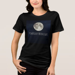 Full Moon, Powered by Moonlight Tri-Blend Shirt