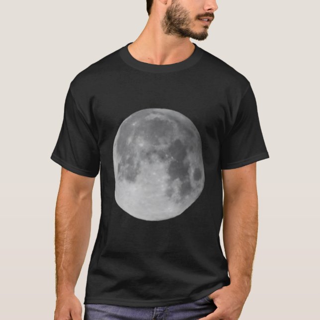 Full Moon Prin T-Shirt (Front)