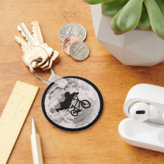 Full Moon Ride Keychain