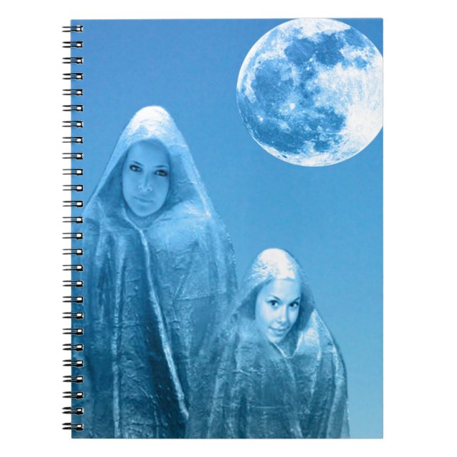 Full Moon Rising Notebook (Front)