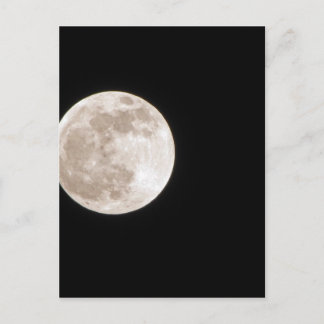 Full Moon Rising photograph Postcard