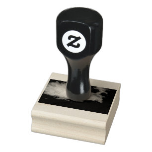 Full moon rubber stamp