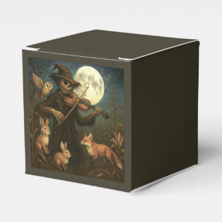 Full Moon Scarecrow Serenade Favor Boxes