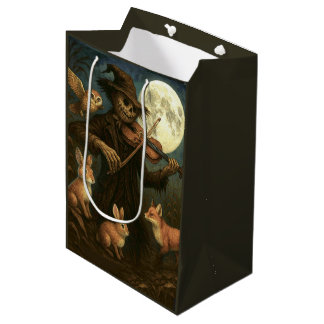 Full Moon Scarecrow Serenade Medium Gift Bag