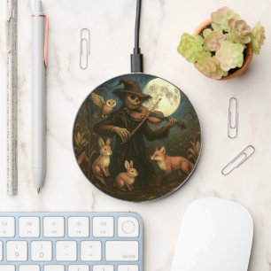 Full Moon Scarecrow Serenade Wireless Charger