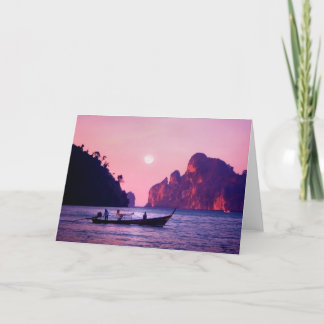 Full Moon - Sea of Thailand Card