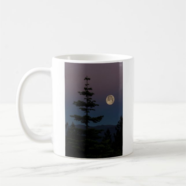 Full Moon/Summer Solstice 2016 Mt Shasta Mug (Left)